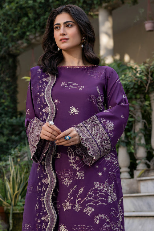 Bahar Embroidered Lawn'25 By Farasha