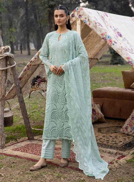 Noor e Chasham Embroidered Lawn Collection By Aalaya