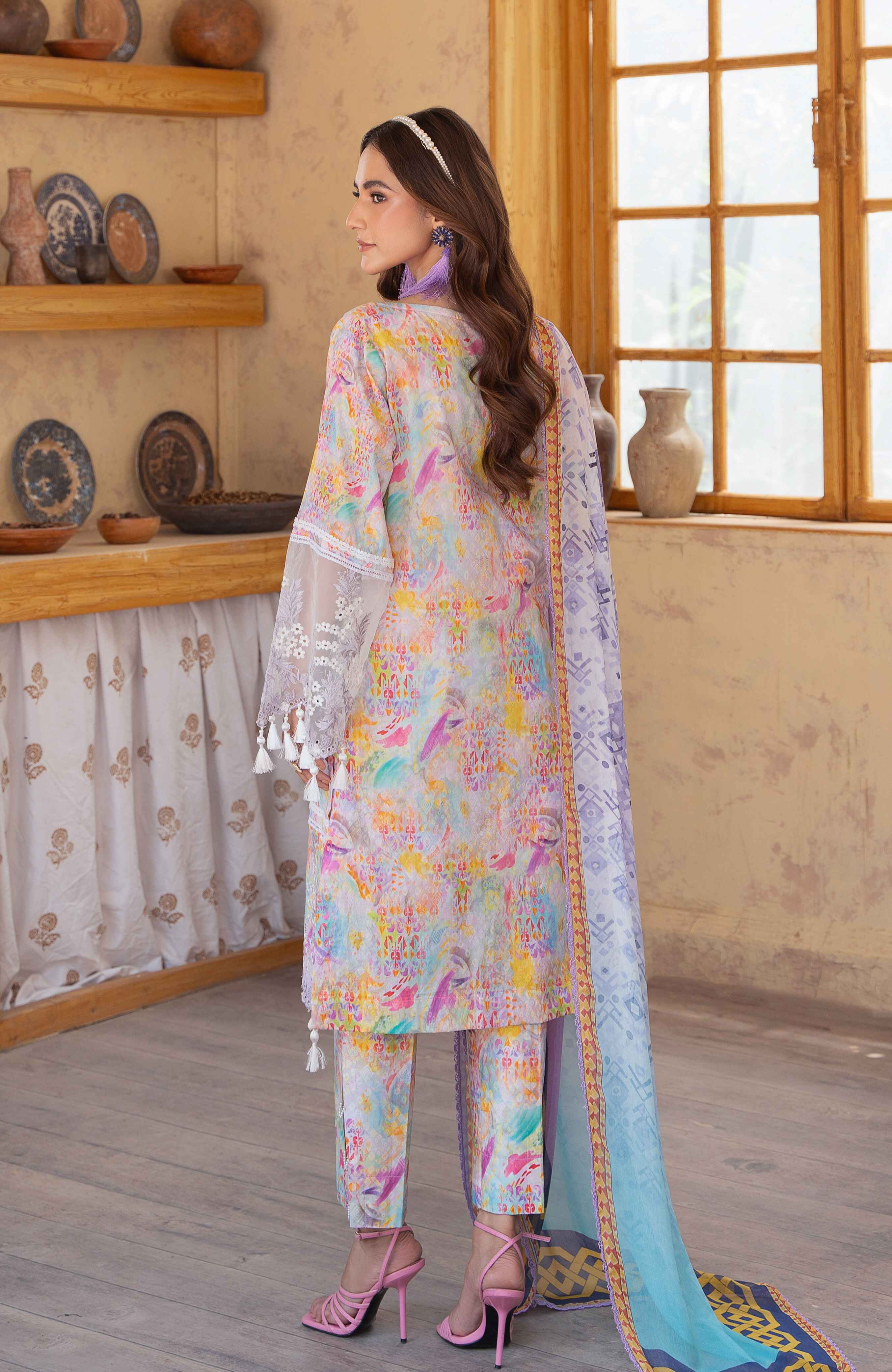 Sunshine Bloom Printkari 3 Piece-SPK-25-09