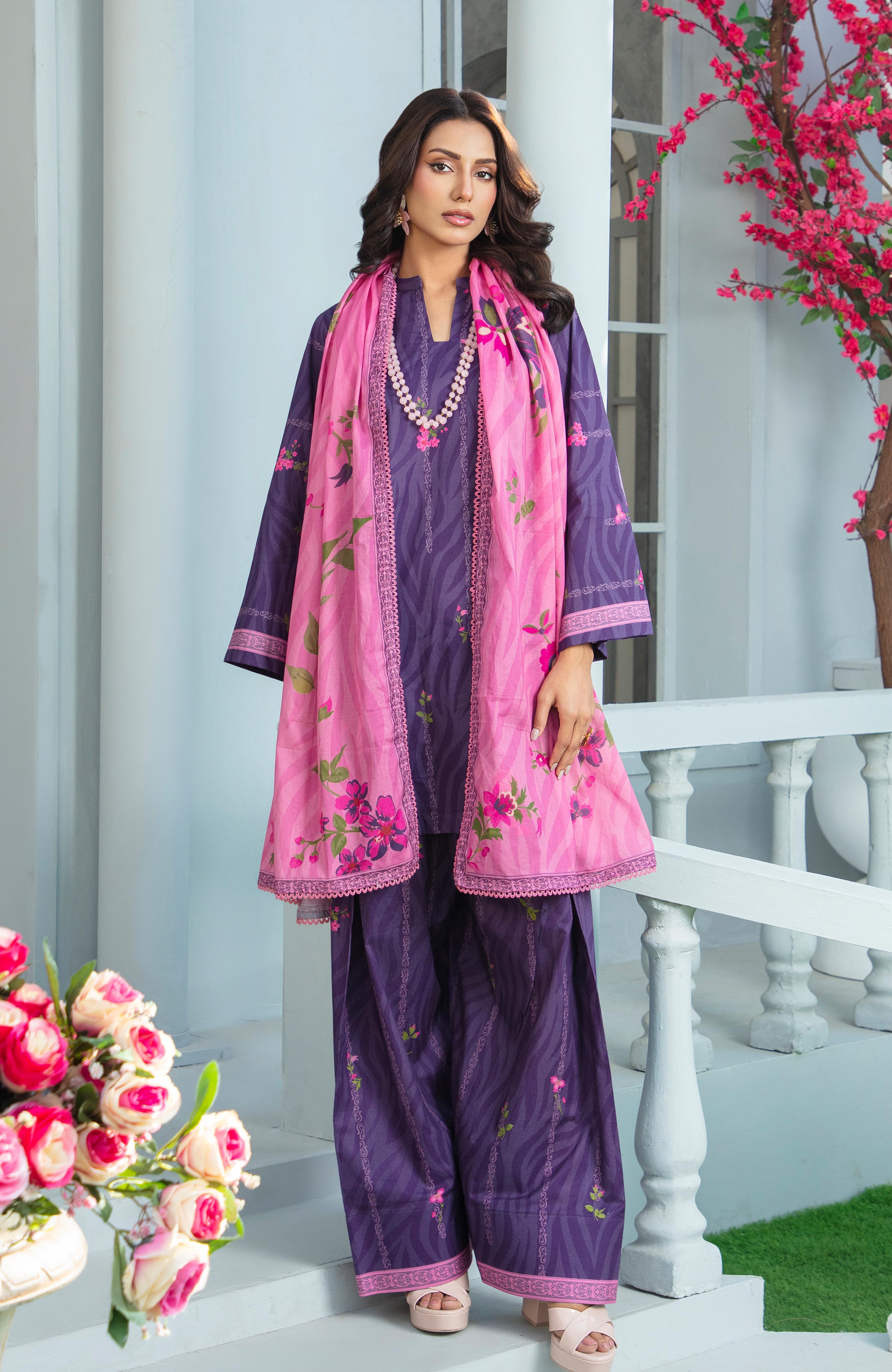 Alzohaib Coco Cords Digital Printed By-26