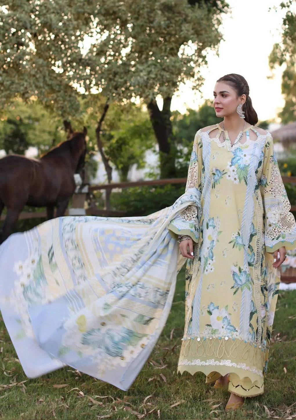 Elaf Prints Chikankari 2024