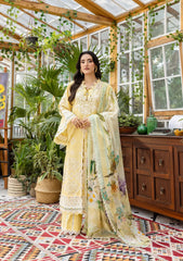 E CRAFT CHIKANKARI WITH CHIFFON BY ELAF