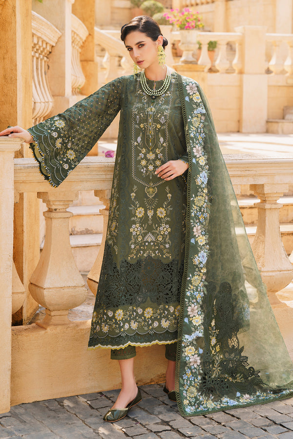 Baroque Embroidered Swiss Lawn Festive Collection '24 (10)