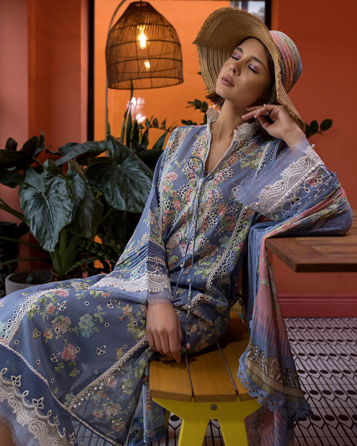 Sobia Nazir Vital Embroidered Lawn Collection 9-B