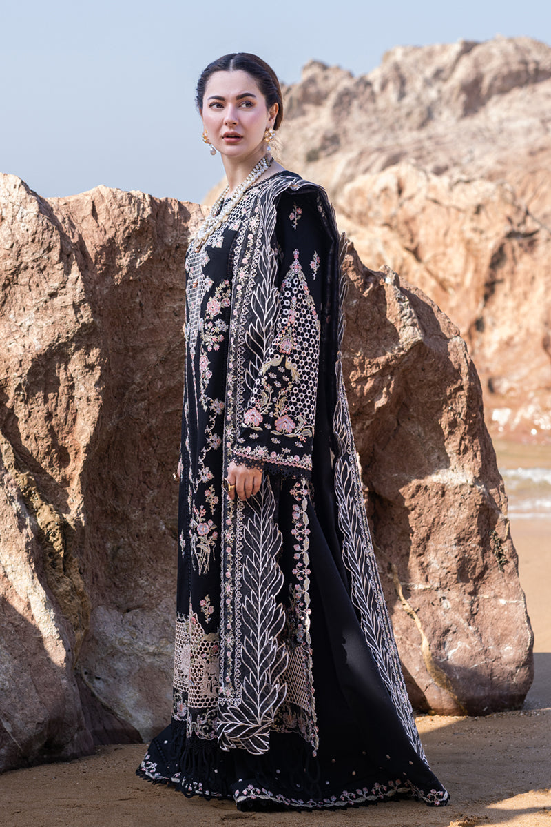 Qalamkar Sahil Kinare Luxury Embroidered Lawn Collection 14