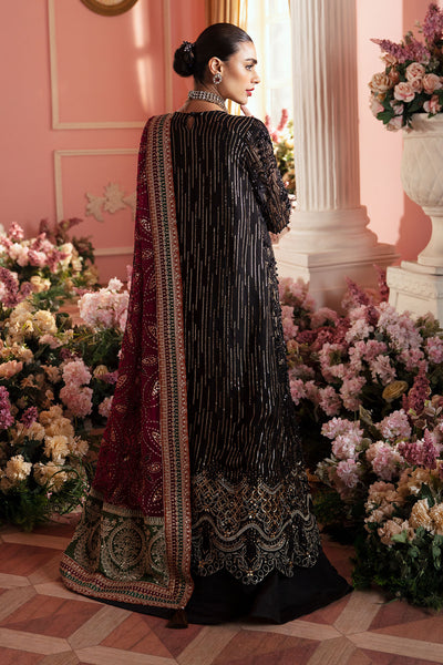 Secret Garden Luxury Embroidered Formal Chiffon Collection By Nureh 64