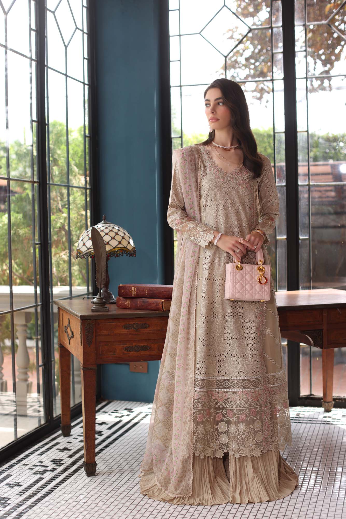 Noor Eid Luxury Schiffli Laserkari' 25