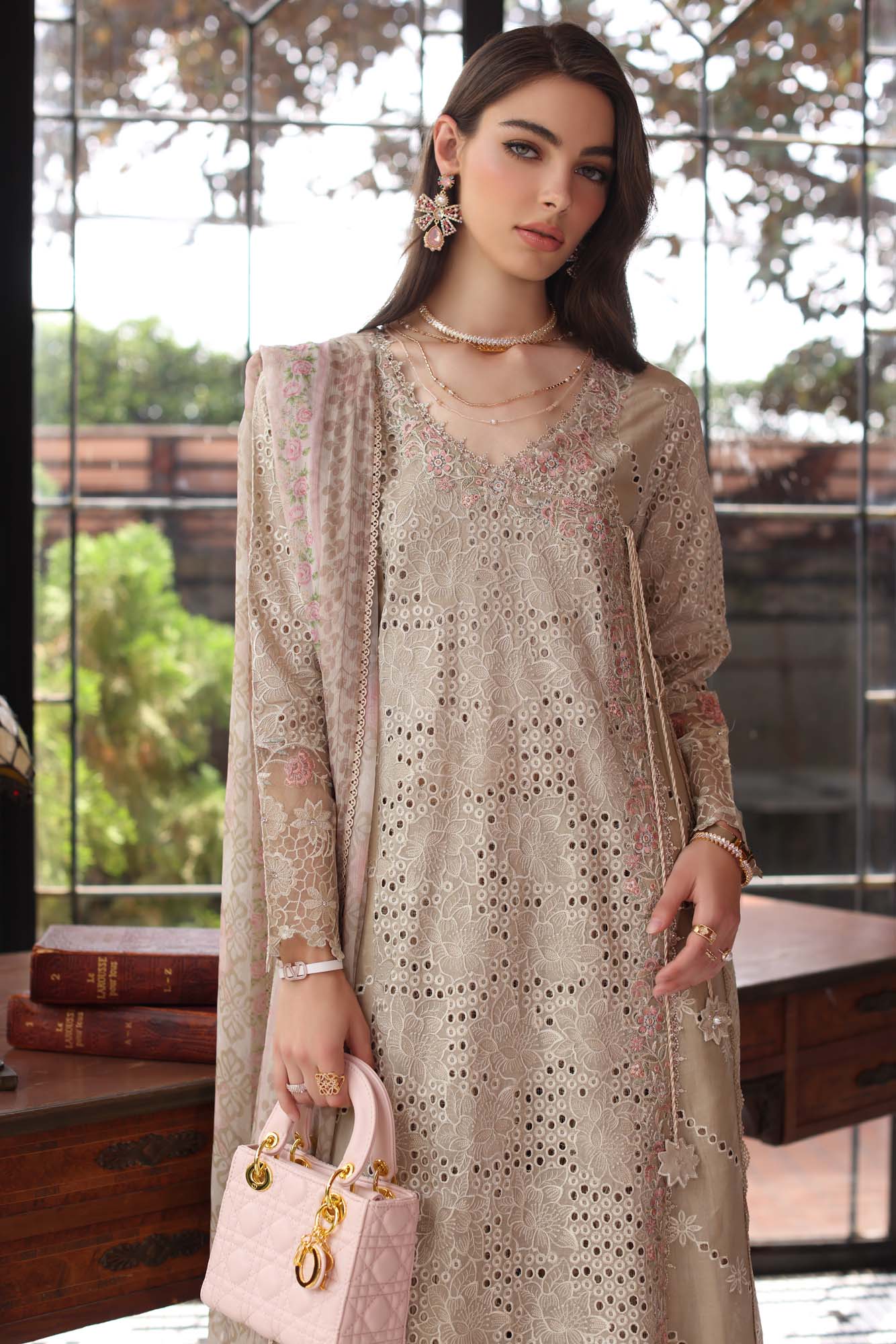 Noor Eid Luxury Schiffli Laserkari' 25
