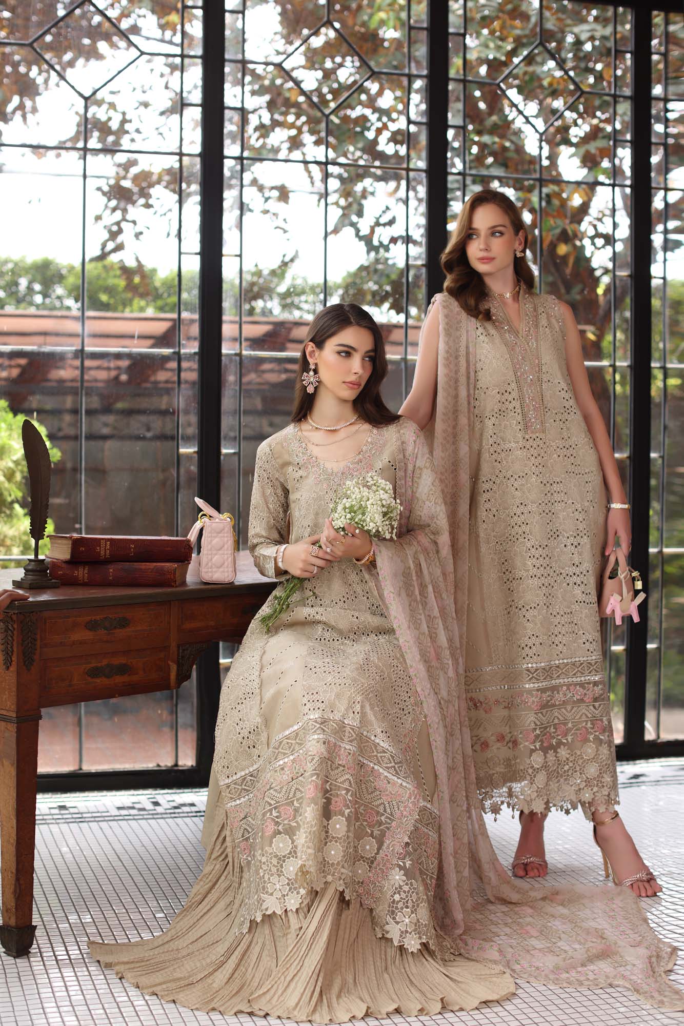 Noor Eid Luxury Schiffli Laserkari' 25