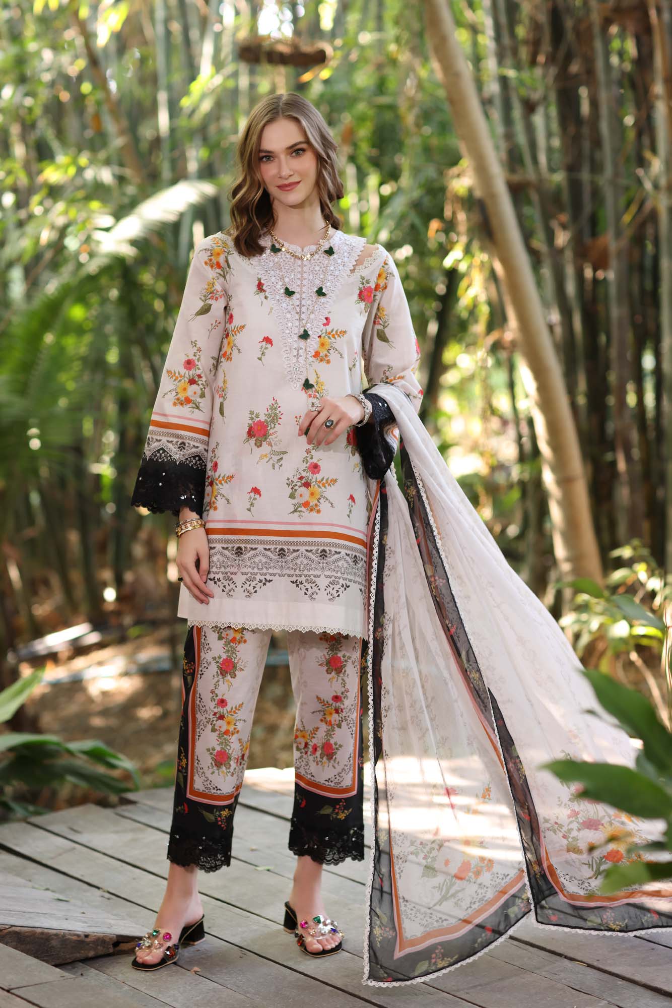 Noor Luxe Printedkari '25