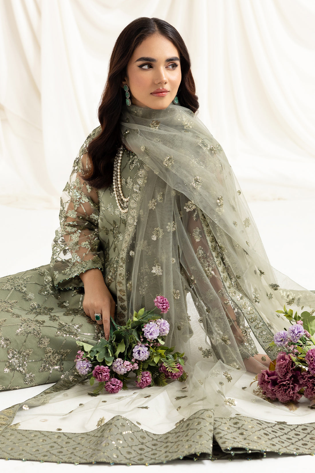 Alizeh Vol 2 Dua Luxury Formals Collection 2B