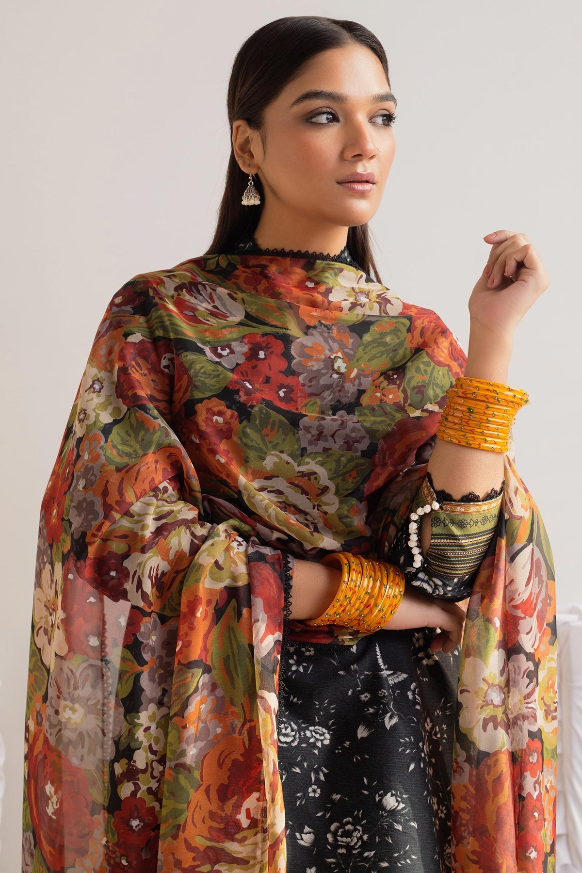 Coco Printed Lawn Collection By ZaraShahjahan D-07