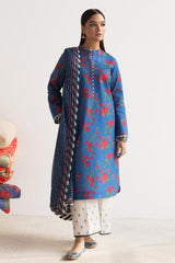 Coco Printed Lawn Collection By ZaraShahjahan D-01