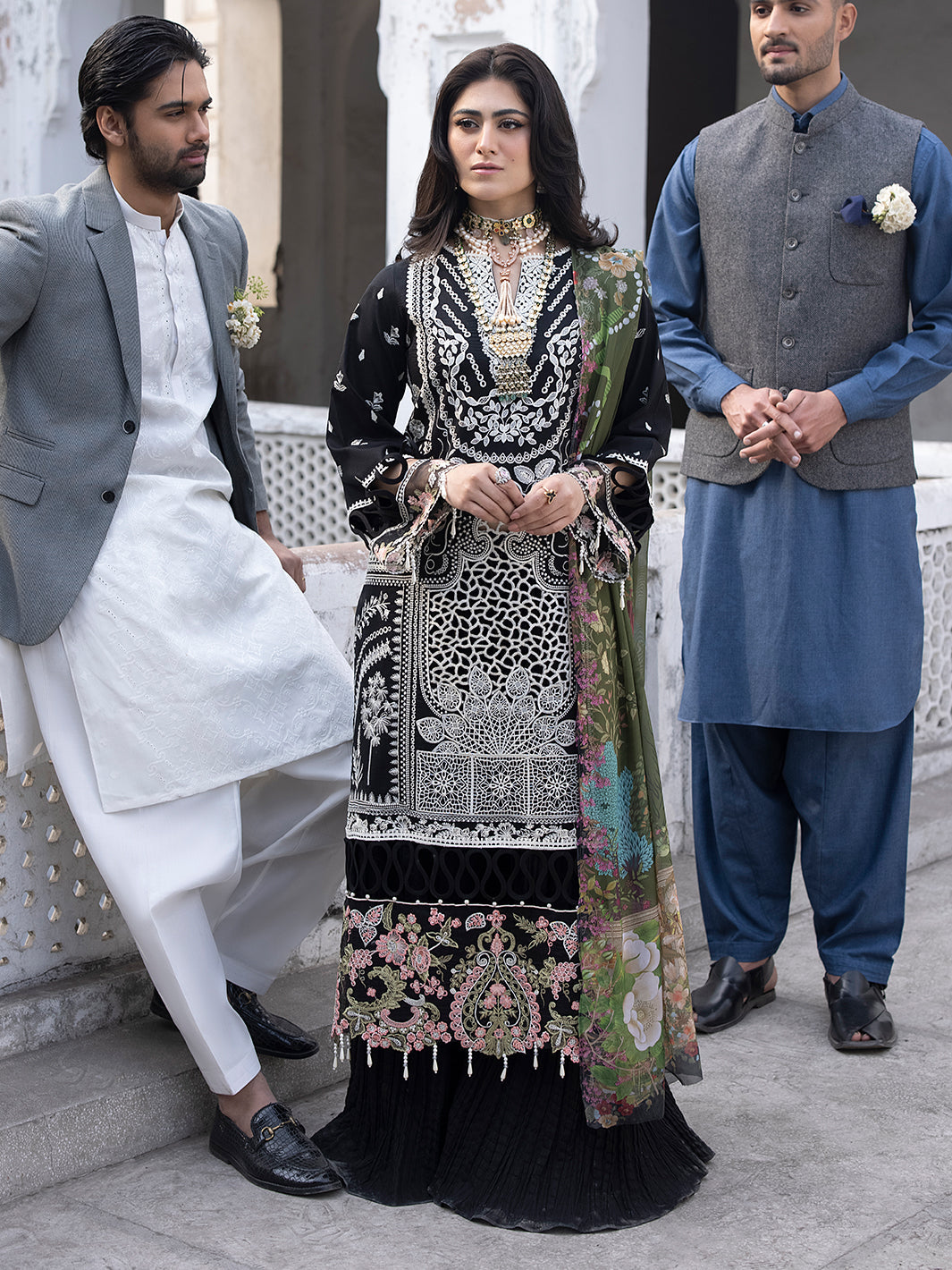 Mahrukh Luxury Lawn Collection By Mahnur (CAMELIA)