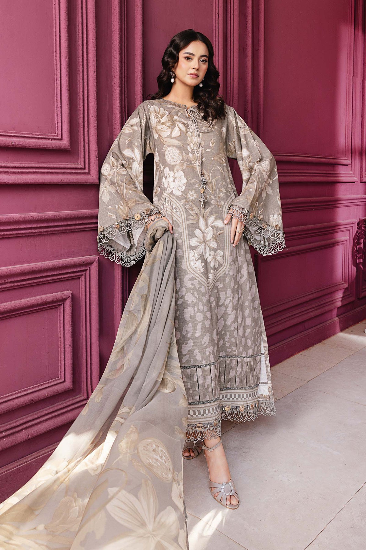 M Basic Unstitched Winter By Maria B