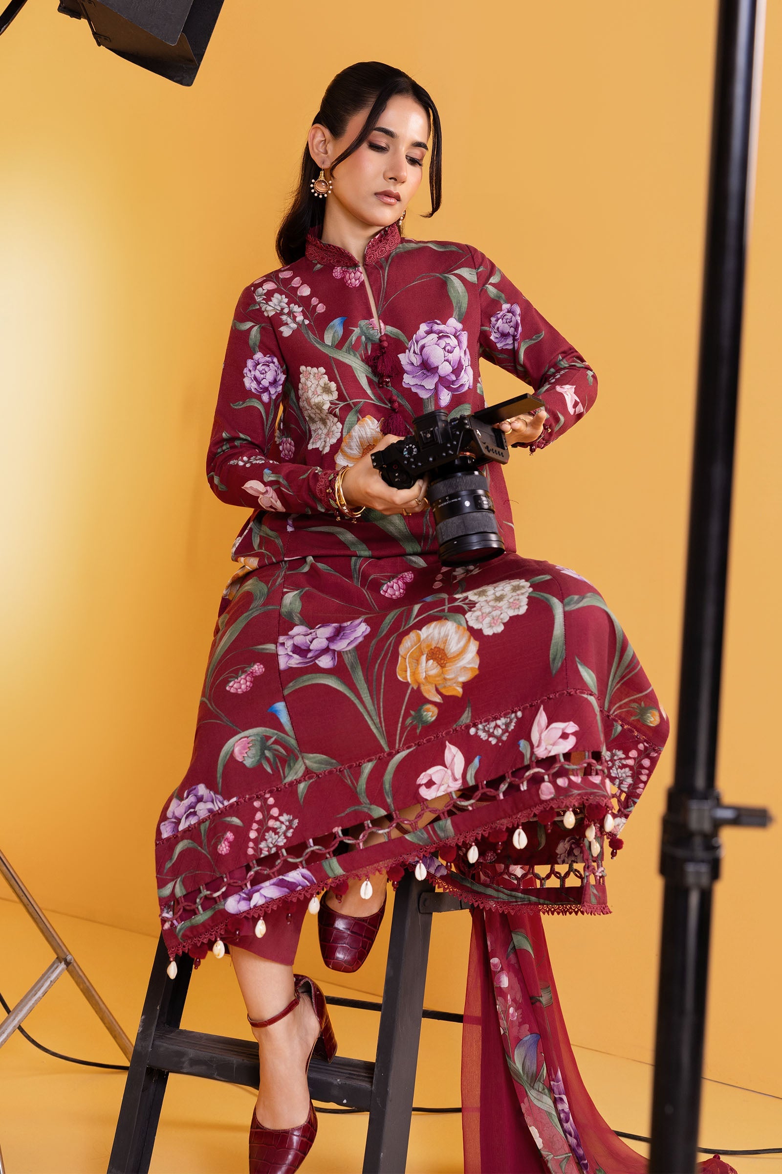 M Basic Unstitched Winter By Maria B