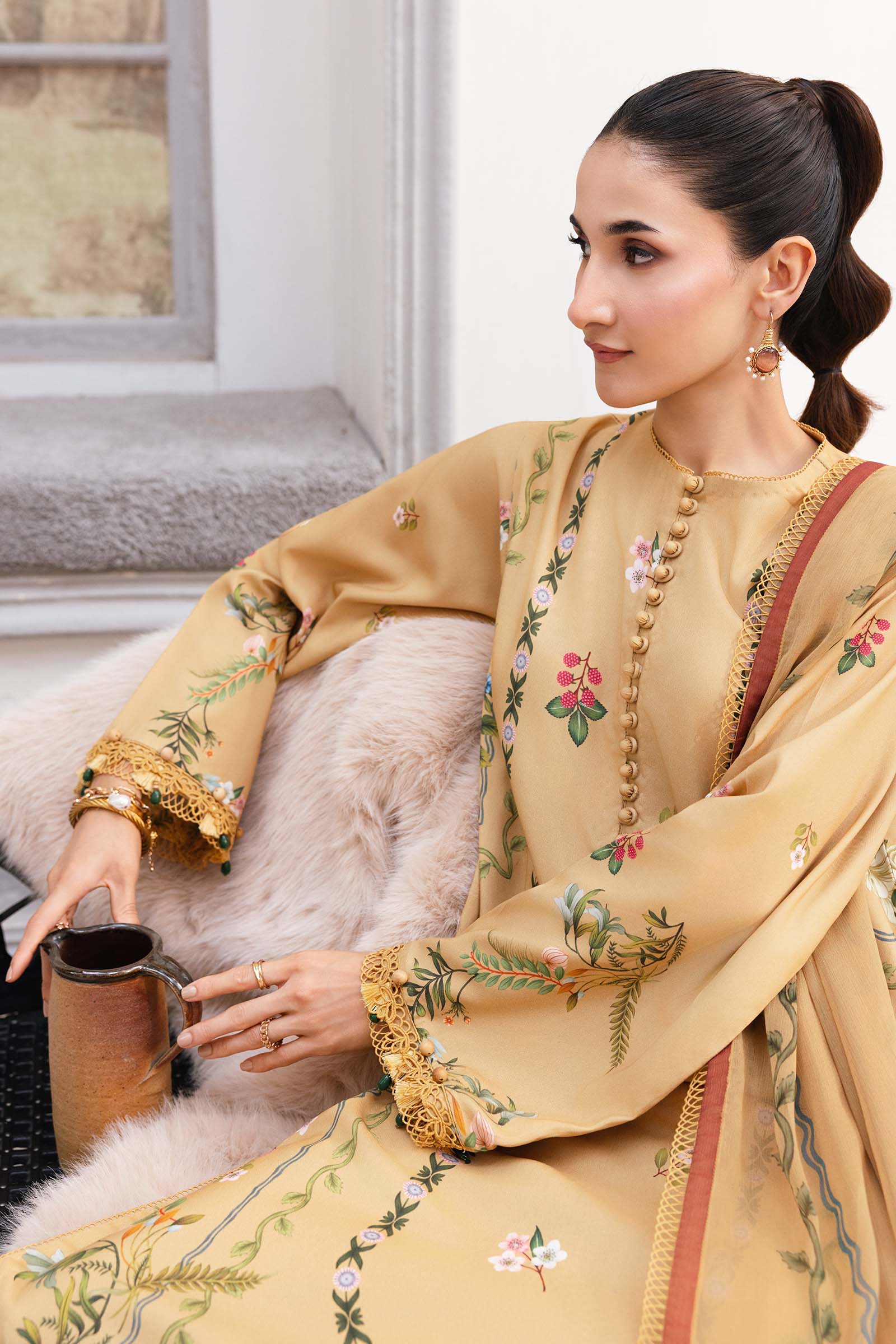 M Basic Unstitched Winter By Maria B