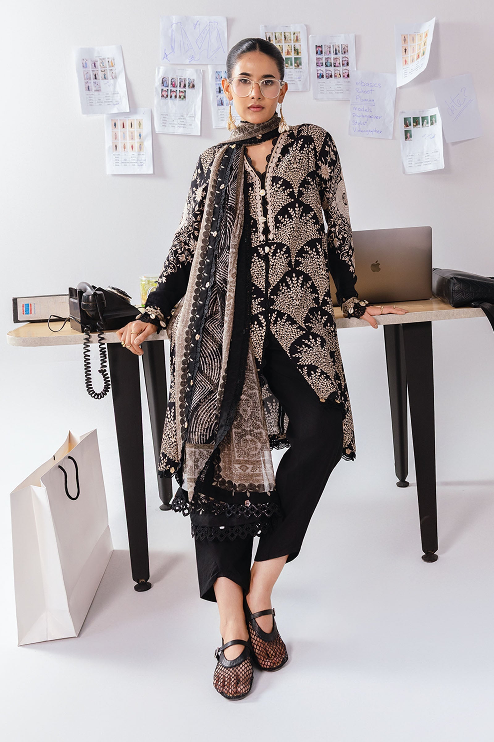 M Basic Unstitched Winter By Maria B