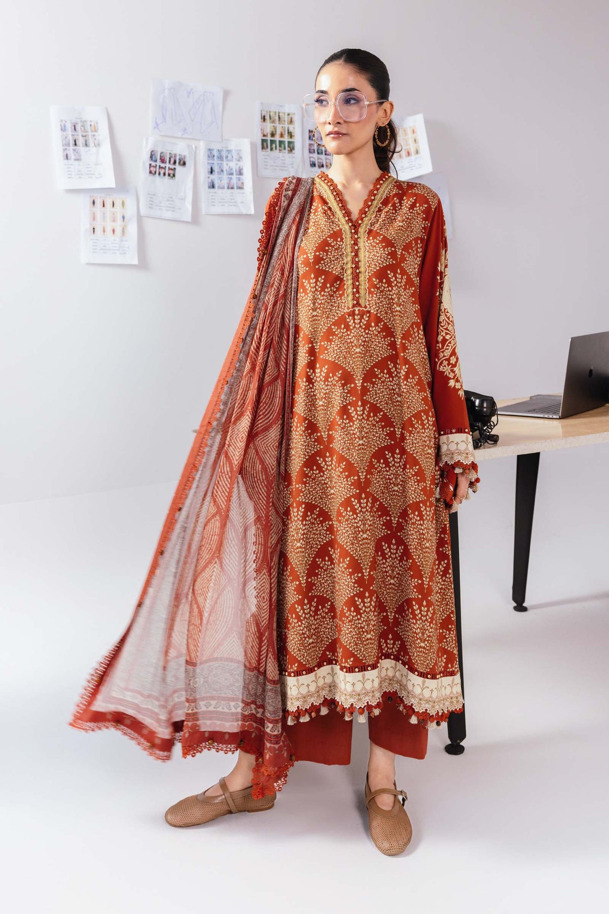 M Basic Unstitched Winter By Maria B