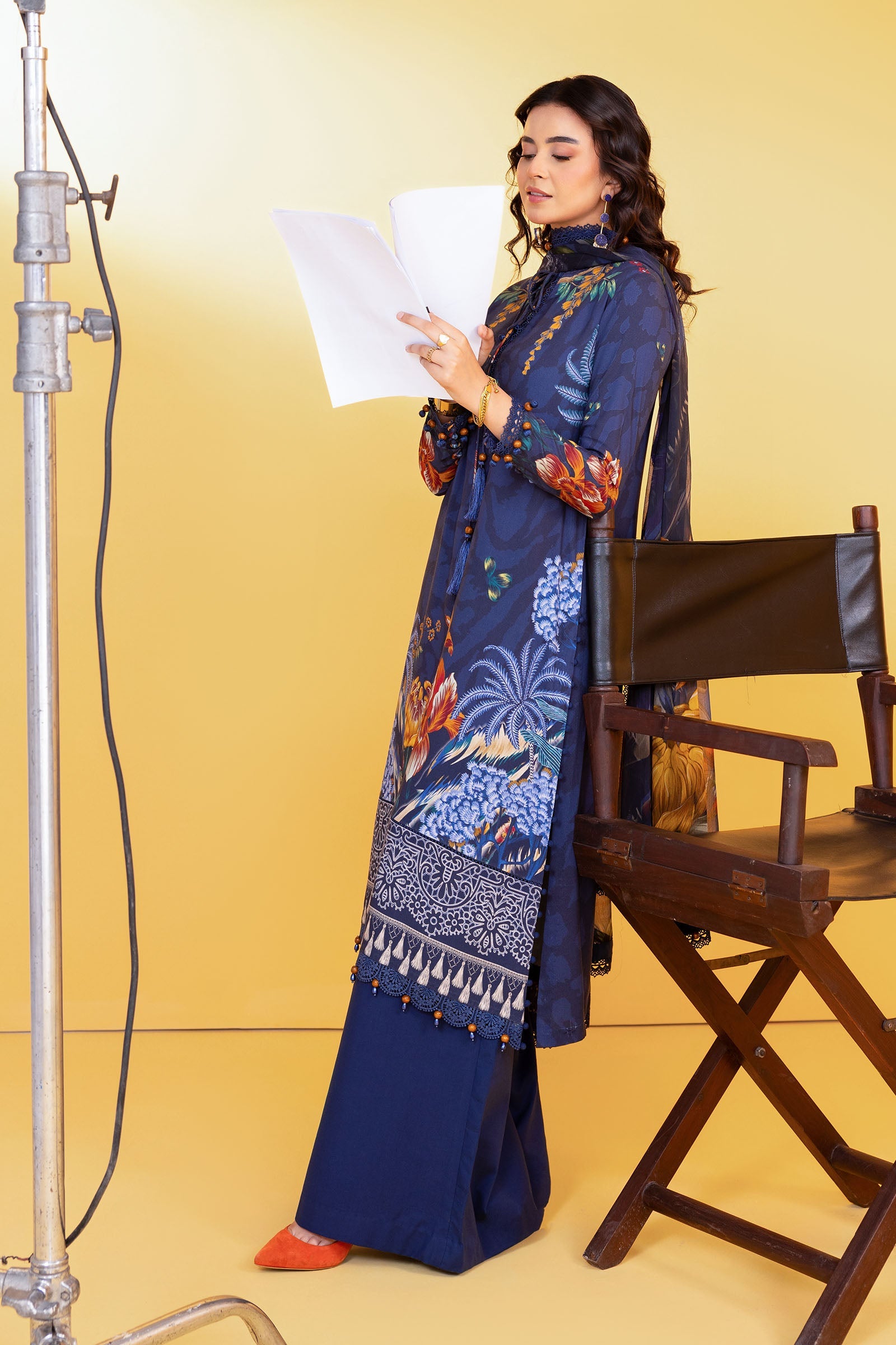 M Basic Unstitched Winter By Maria B