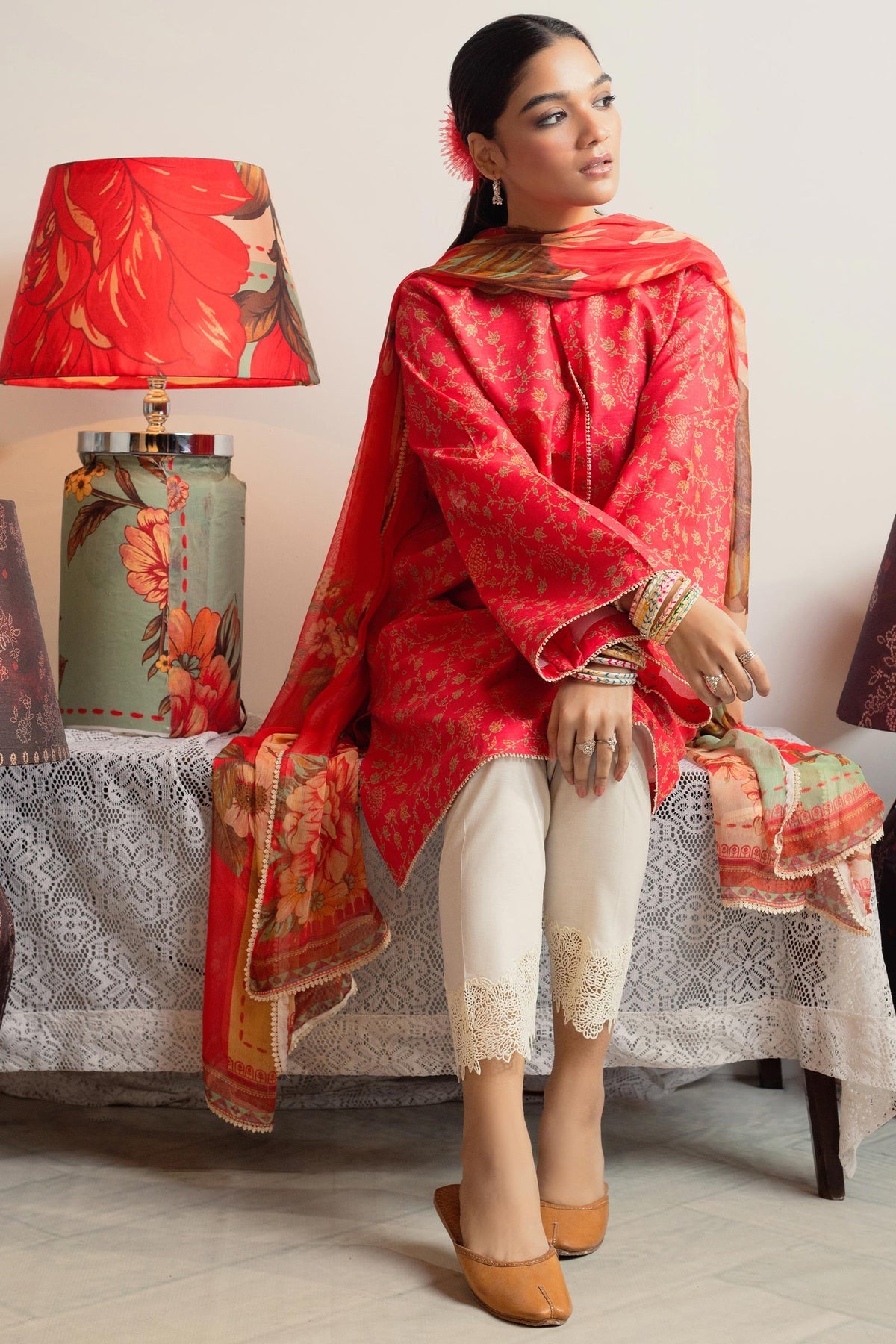 Coco Printed Lawn Collection By ZaraShahjahan D-08