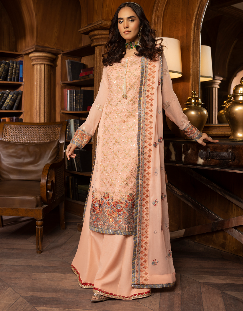 Sirr-e-Ayaa Embroidered Chiffon Collection By Ay Textile 07