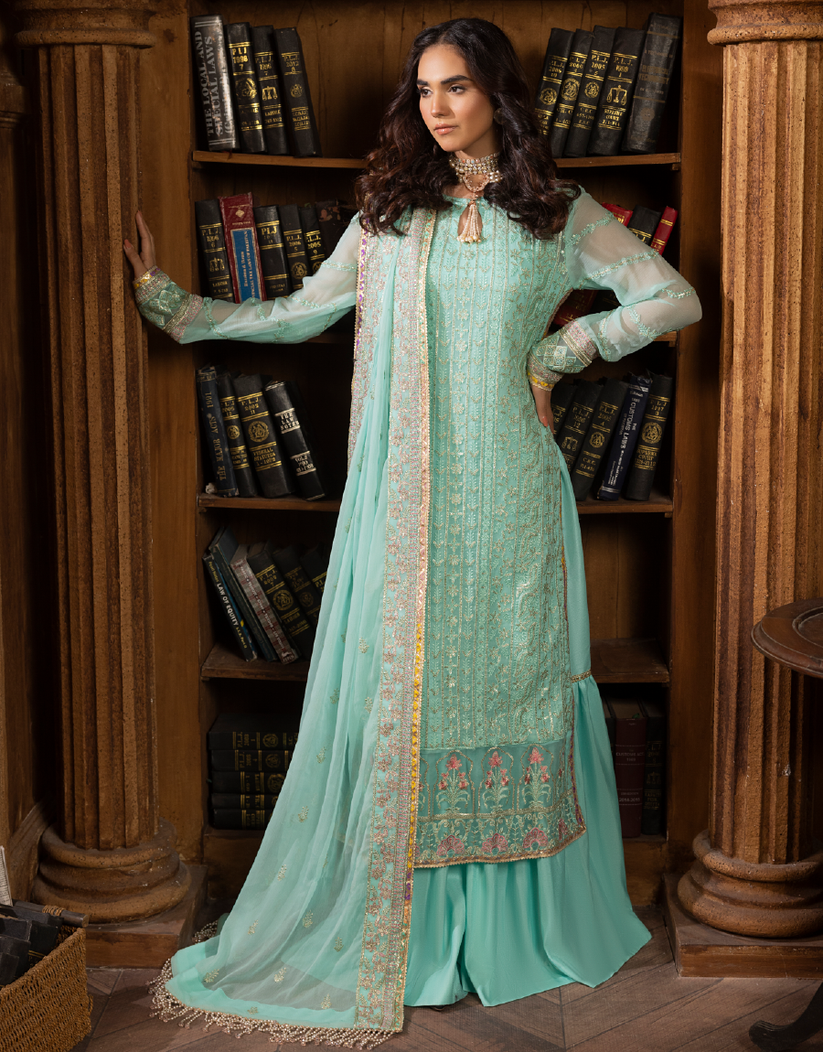 Sirr-e-Ayaa Embroidered Chiffon Collection By Ay Textile 05