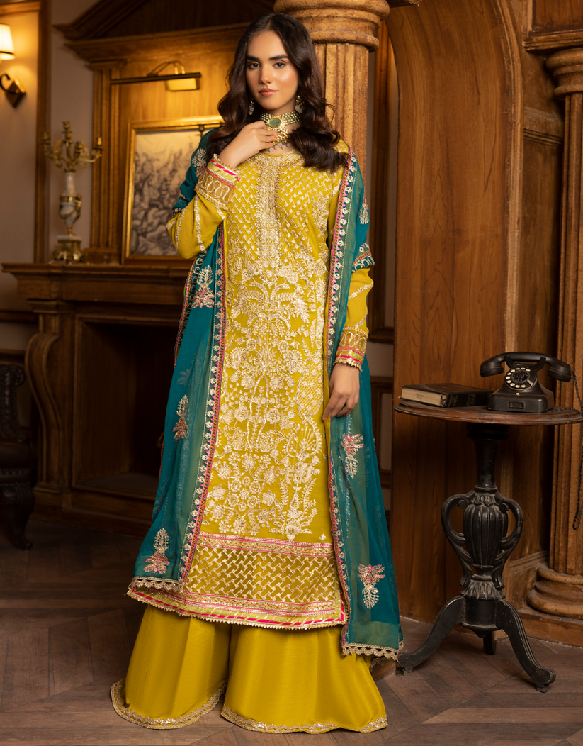 Sirr-e-Ayaa Embroidered Chiffon Collection By Ay Textile 08