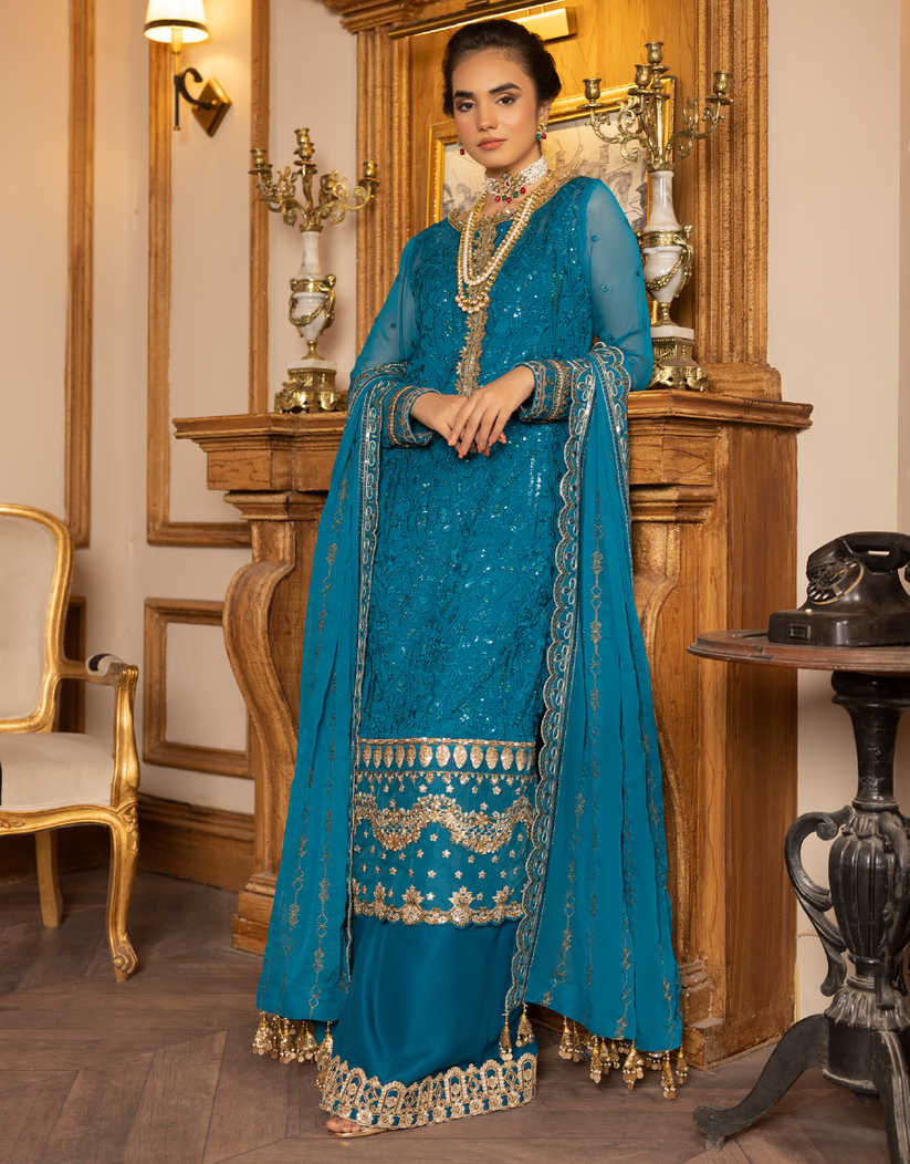 Sirr-e-Ayaa Embroidered Chiffon Collection By Ay Textile 03