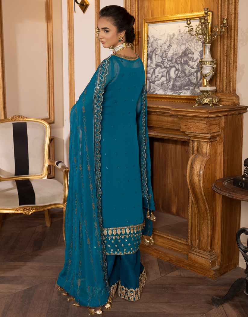 Sirr-e-Ayaa Embroidered Chiffon Collection By Ay Textile 03