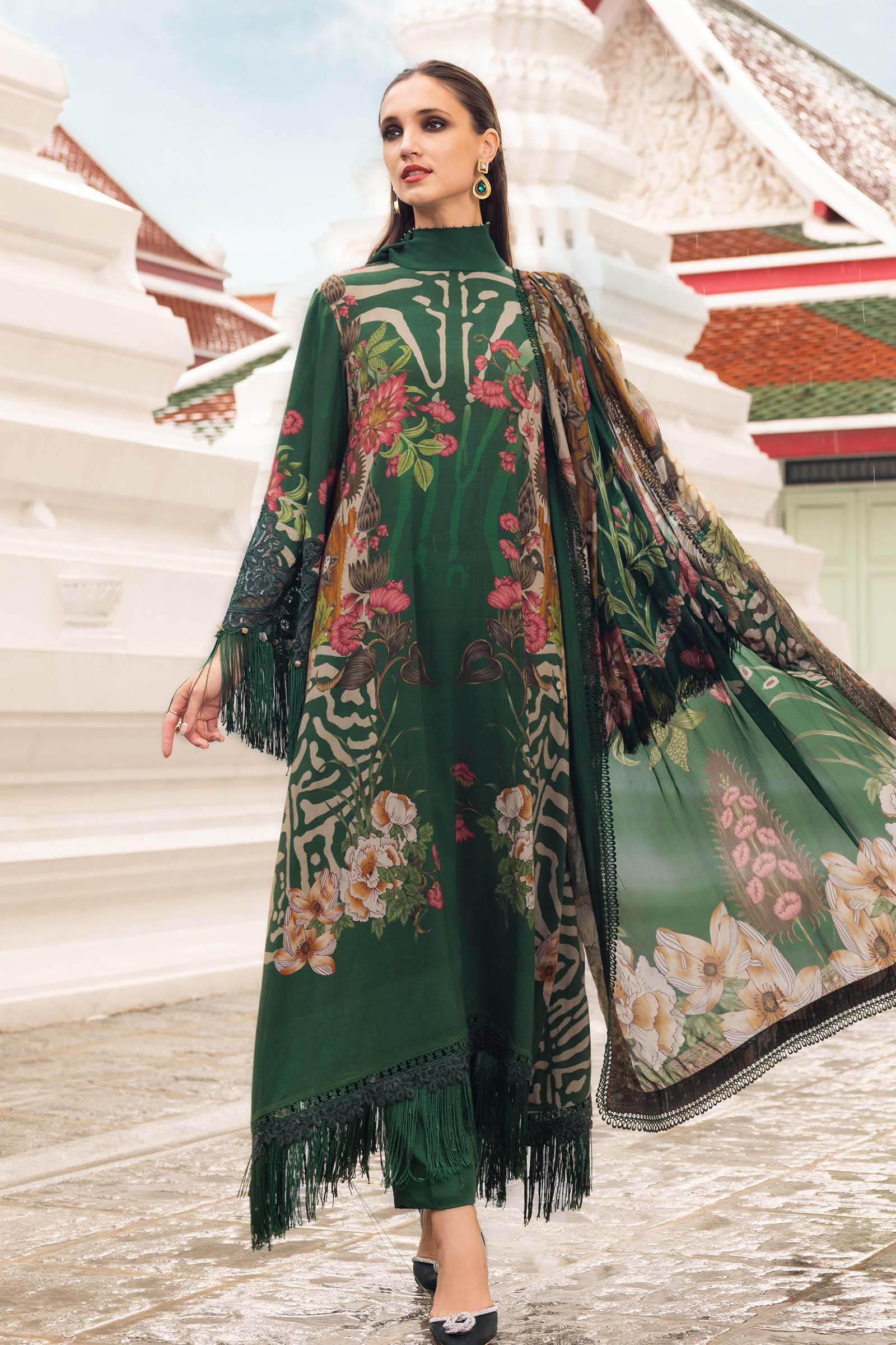 M Prints 3 Piece Unstitched Collection By Maria B 25