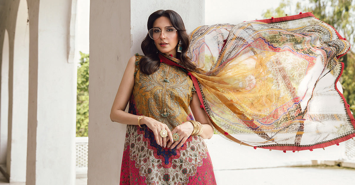M Prints Unstitched Fall Edition By Maria B '25