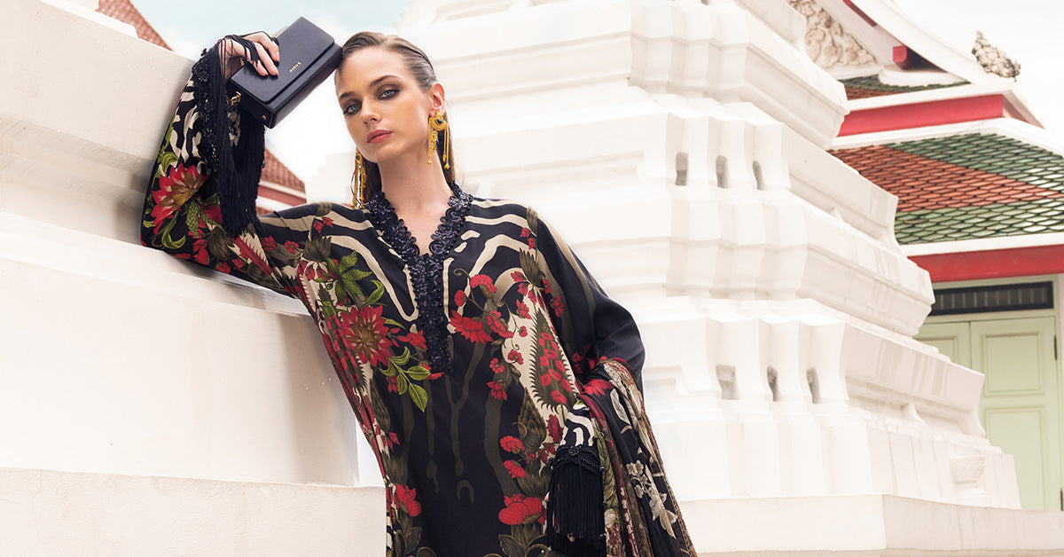 M Prints 3 Piece Unstitched Collection By Maria B 25