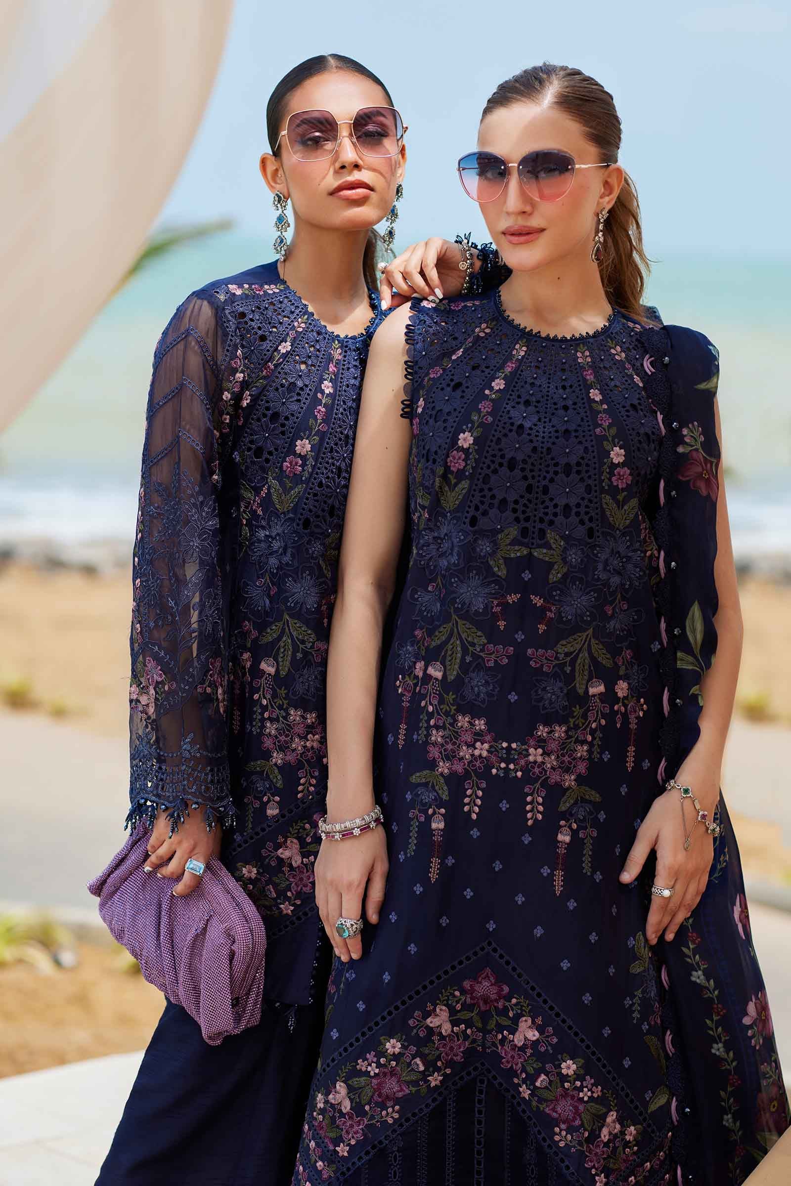 Maria B Luxury Lawn Eid 2 Collection 25