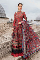 M Prints 3 Piece Unstitched Printed Cambric Suit By Maria B 24