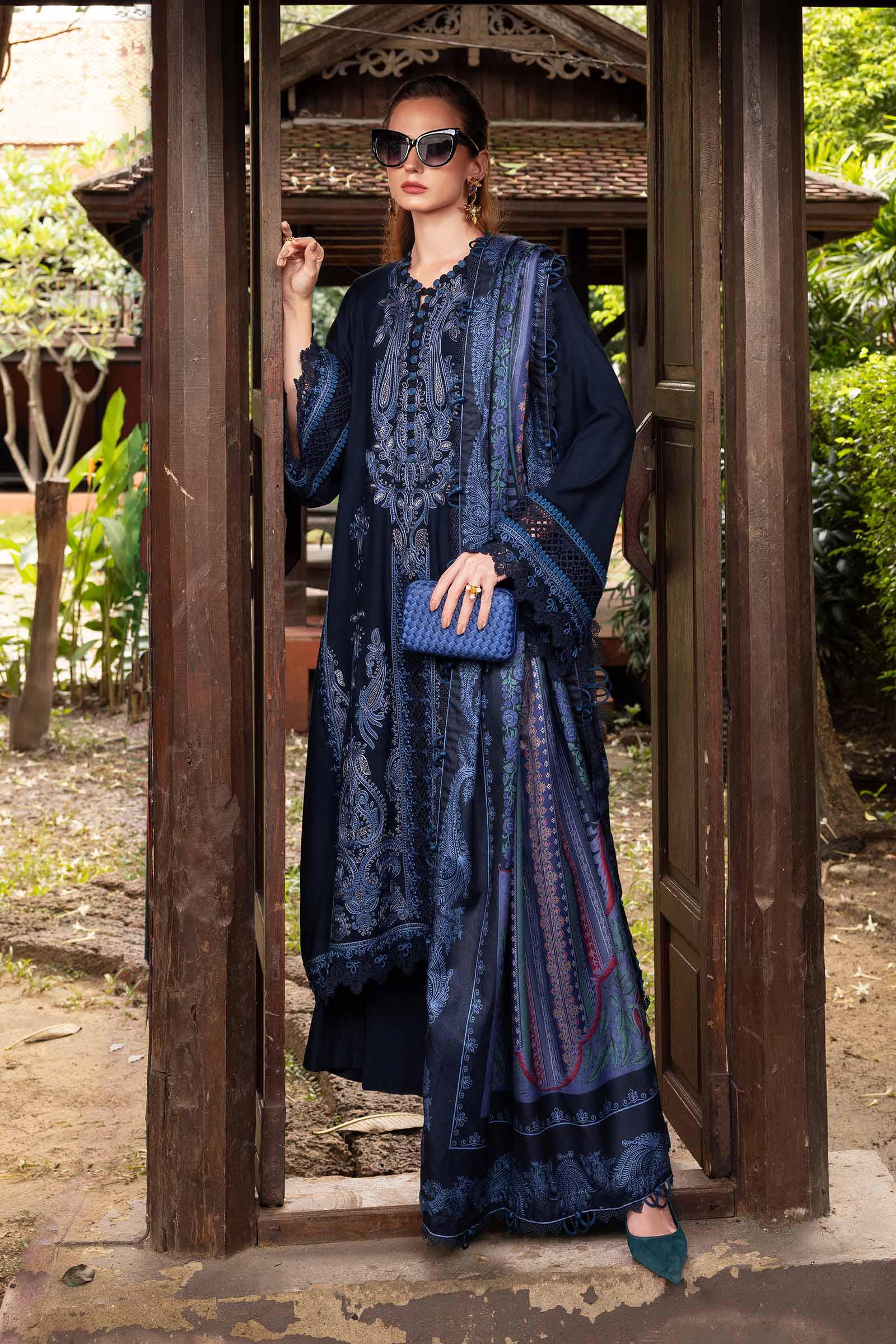 M Prints 3 Piece Unstitched Collection By Maria B 25