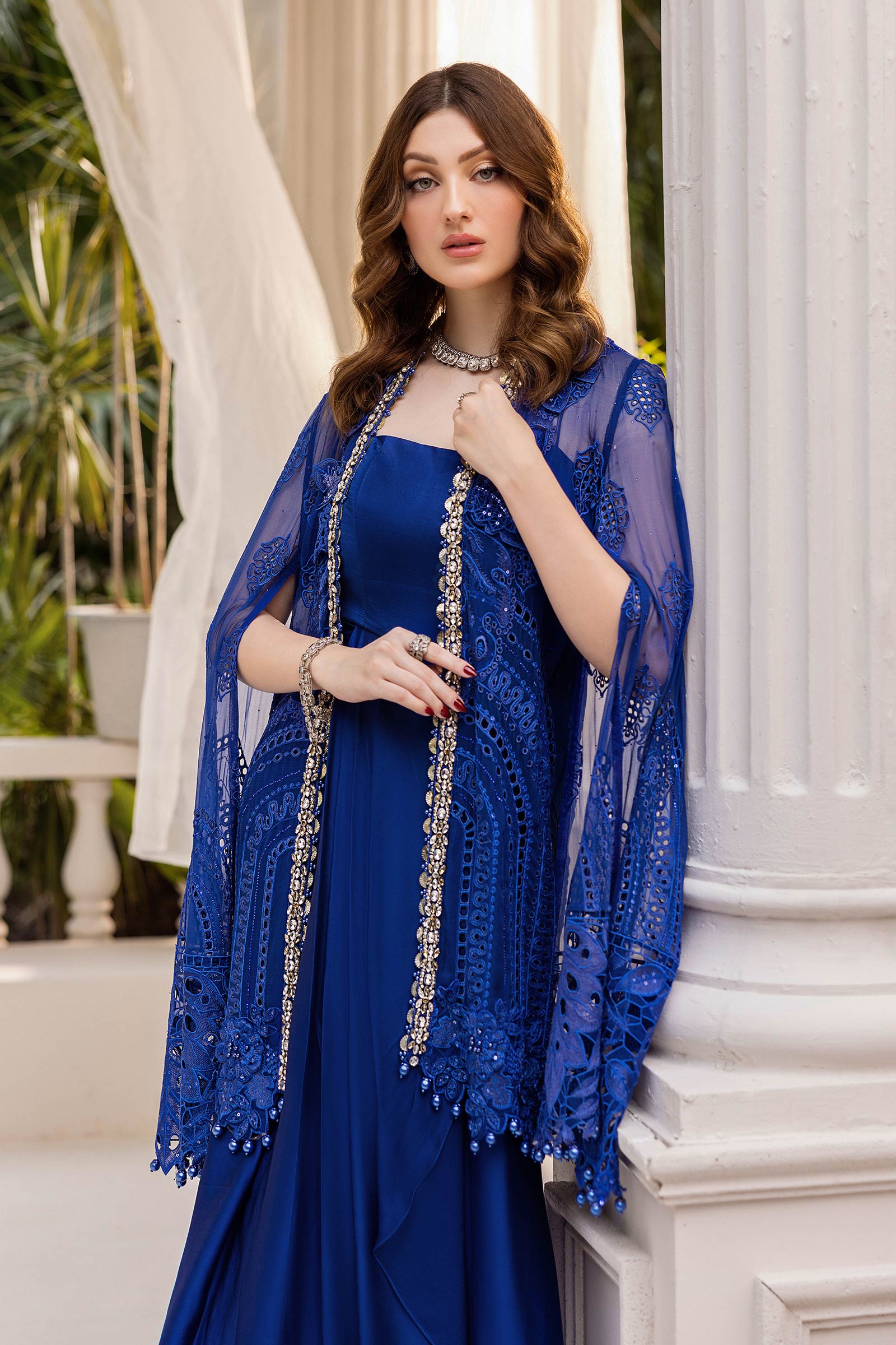 Maria B Unstitched Embroidered Chiffon Collection 25