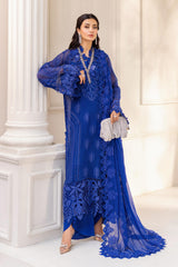 Maria B Unstitched Embroidered Chiffon Collection 25