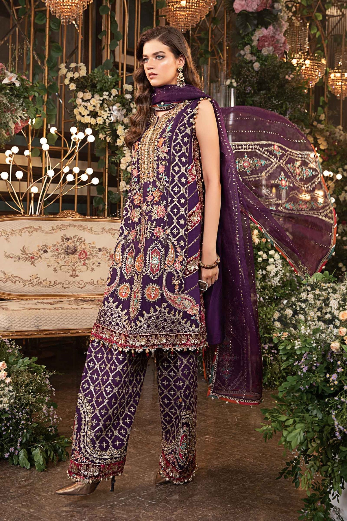 Maria B Mbroidered Fabrics Collection 24