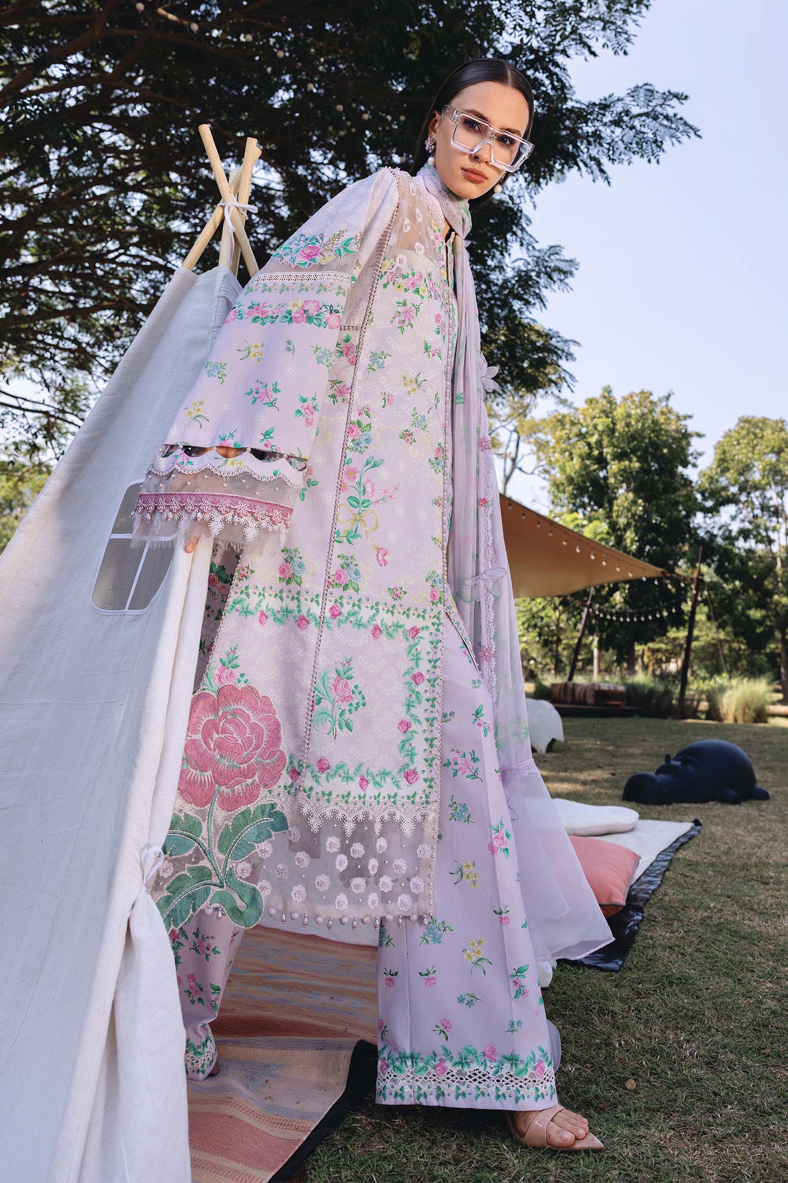 Maria B M Prints Spring Summer Lawn'26