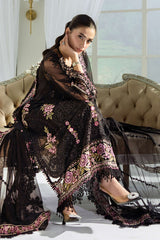 Maria B Unstitched Embroidered Chiffon Collection 25