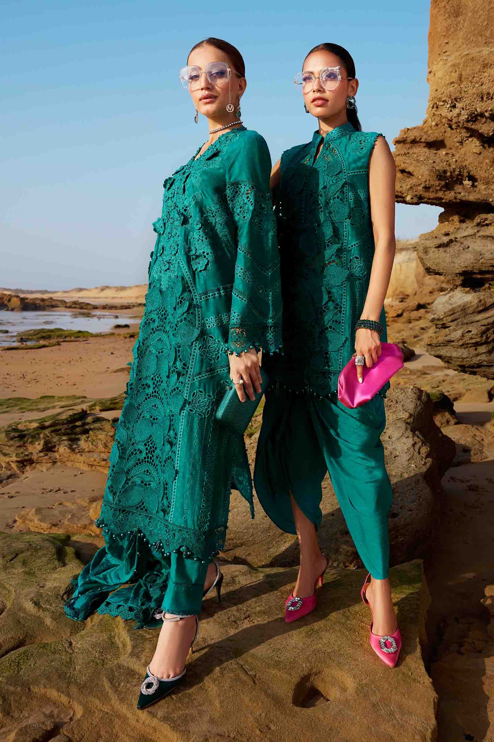 Maria B Luxury Lawn Eid 2 Collection 25