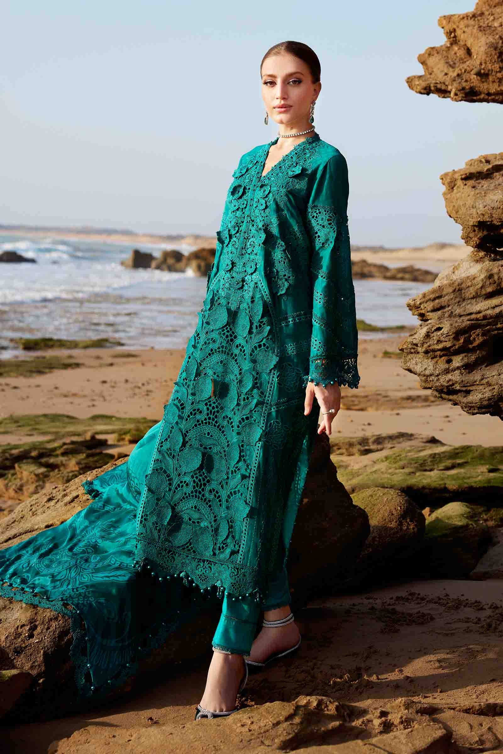 Maria B Luxury Lawn Eid 2 Collection 25