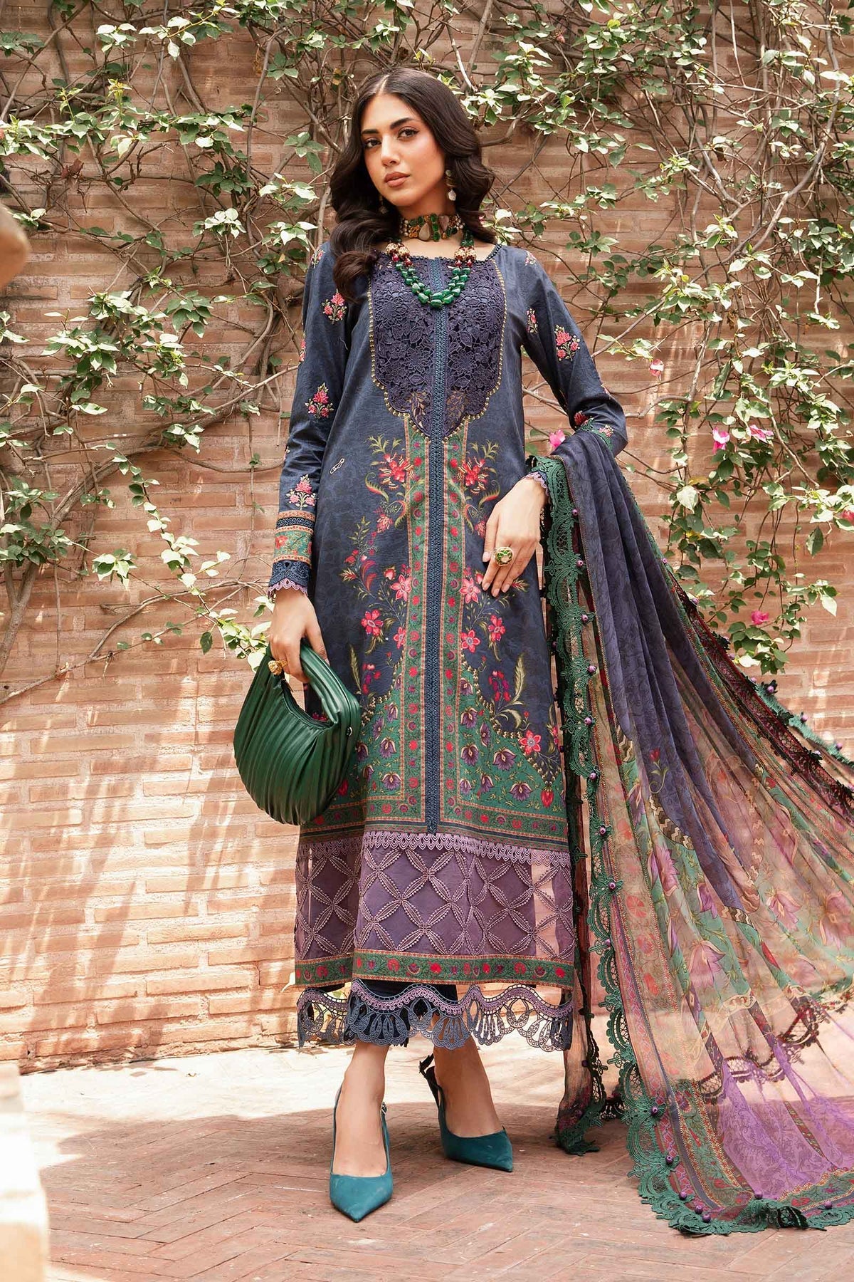 Maria.b Mprint Eid 2 Lawn Collection 24 (6B)