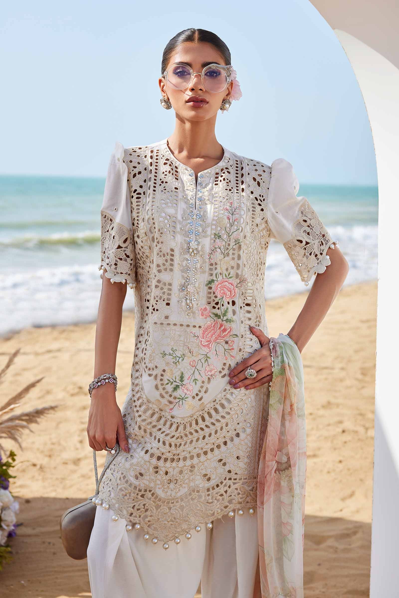 Maria B Luxury Lawn Eid 2 Collection 25