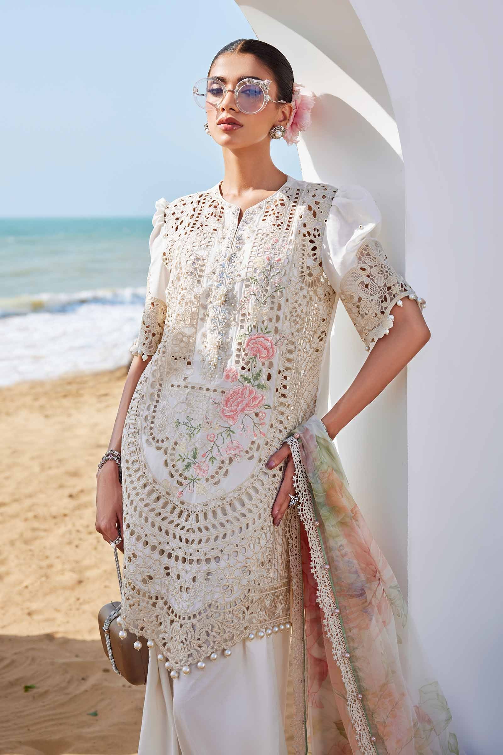 Maria B Luxury Lawn Eid 2 Collection 25