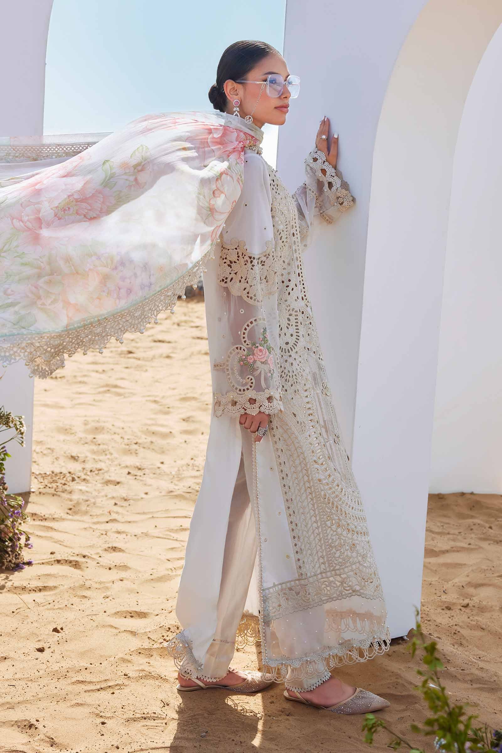 Maria B Luxury Lawn Eid 2 Collection 25