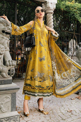 M Prints 3 Piece Unstitched Printed Cambric Suit By Maria B 24