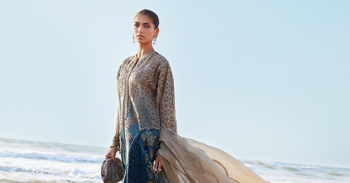 Maria B Luxury Lawn Eid 2 Collection 25