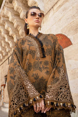 M Prints 3 Piece Unstitched Printed Cambric Suit By Maria B 24